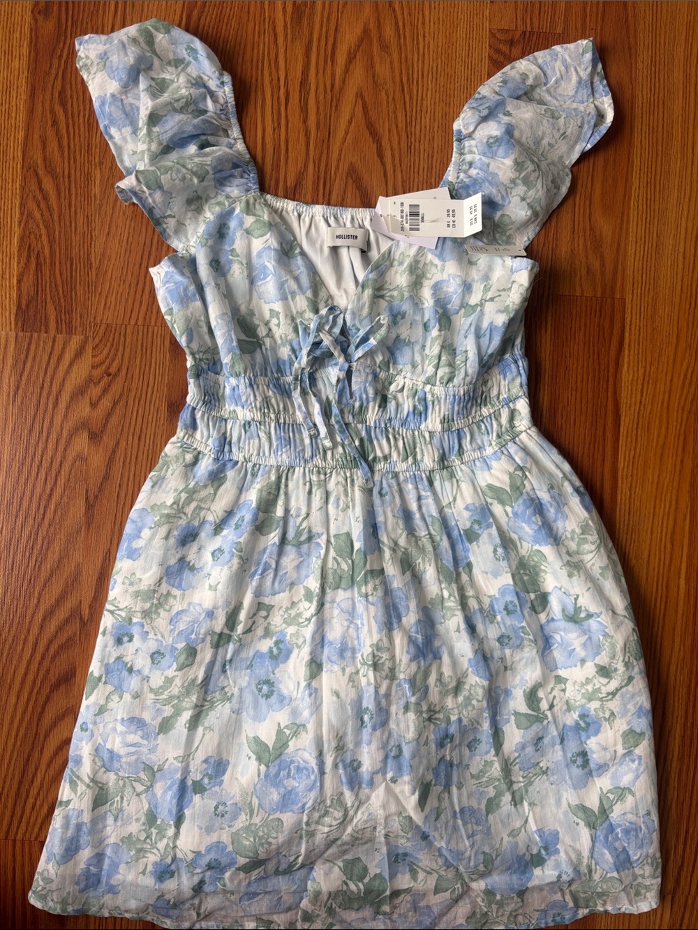 Hollister Blue Floral Sundress